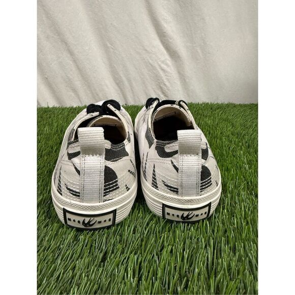 McQ By Alexander McQueen Men's Swallow Swarm Vulc Low-Top Sneakers 43 (10) White - Picture 3 of 9